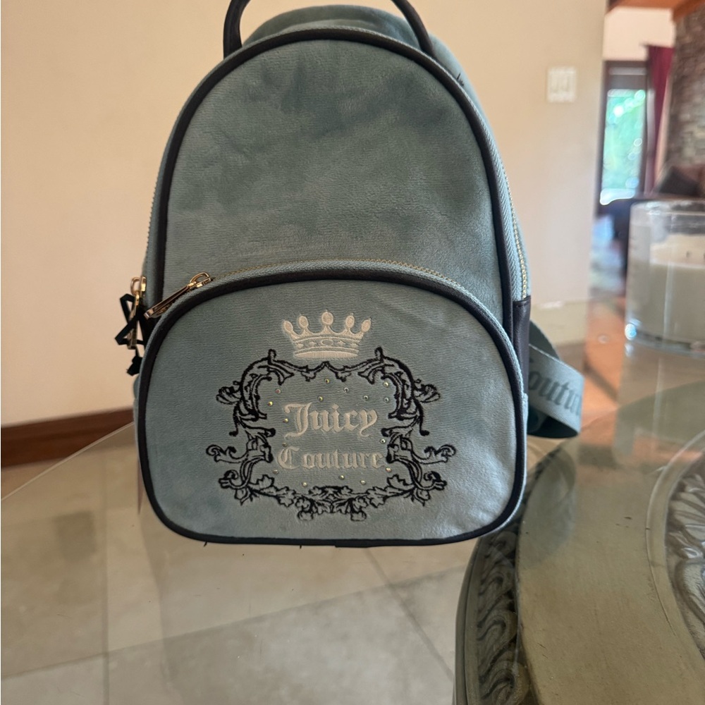 Juicy Couture Blue Backpack Brand New